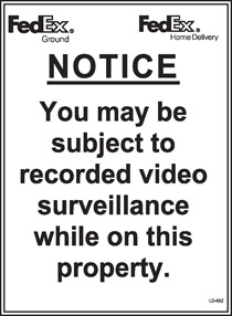 Notice Recorded Video